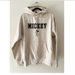 Medium ] M!CKEY printed Fleece hoodie